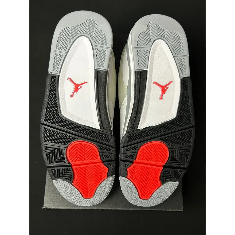 Air Jordan 4 RM GS White Smoke Grey / $125 Retail! / Size 7.5W (6Y)/ Brand New!